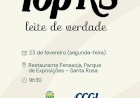 CCGL apresenta  “Prêmio Top RS Leite de Verdade” em evento da Fenasoja