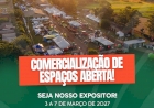 Está aberta a comercialização de espaços para a ExpoGiruá e Feira do Butiá 2027