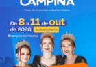 Promove Campina 2026 terá quatro dias de feira, negócios e shows gratuitos em Campina das Missões