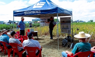 Dia de Campo sobre Soja mobiliza 800 produtores da região de Santa Rosa