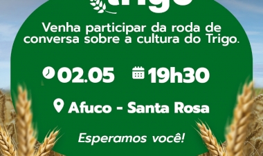 Cotrirosa realizará Noite do Trigo