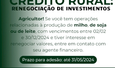 Produtores gaúchos que tiveram perdas por eventos climáticos podem renegociar operações de crédito rural
