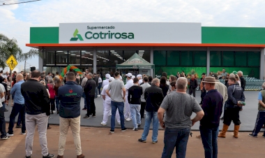 Cotrirosa inaugura novo Supermercado e Loja Agropecuária em Tucunduva