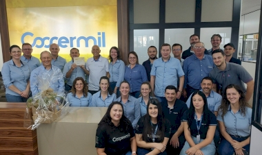 Colaborador da Coopermil encerra vinculo após 40 anos de dedicação a Coopermil