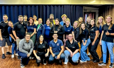 Parceria com curso técnico garante informação e entretenimento durante Hortigranjeiros