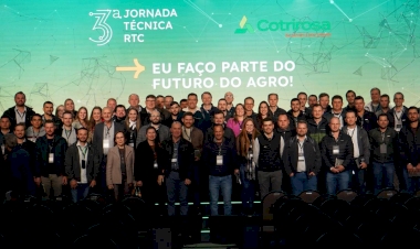 Cotrirosa é destaque na 3ª Jornada Técnica RTC com premiação