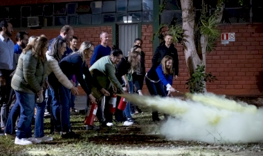 Voluntários do Hortigranjeiros participam de treinamento de primeiros socorros