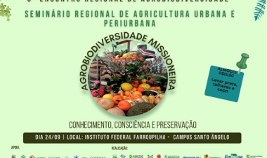 Santo Ângelo recebe Encontro Regional de Agrobiodiversidade