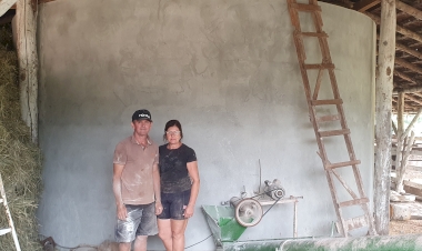 Avança secagem e armazenagem de grãos em propriedades de Nova Candelária