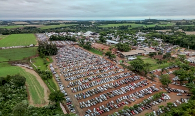 Estacionamento da Fenasoja 2026 terá custo de R$ 25 e operação especializada
