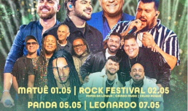 Fenasoja dos 60 anos apresenta grade diversificada de shows