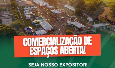 Está aberta a comercialização de espaços para a ExpoGiruá e Feira do Butiá 2027