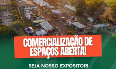 Está aberta a comercialização de espaços para a ExpoGiruá e Feira do Butiá 2027