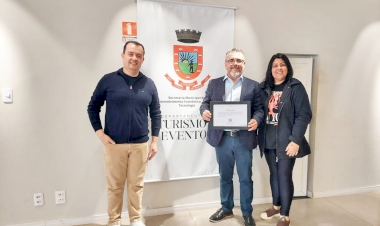 Santa Rosa mantém certificação no Mapa do Turismo Brasileiro pelo segundo ano consecutivo