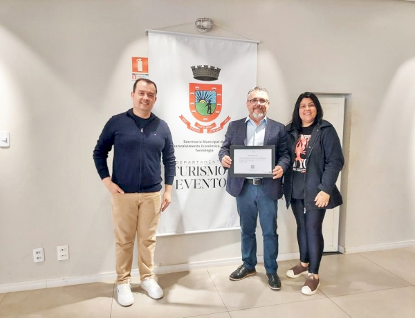 Santa Rosa mantém certificação no Mapa do Turismo Brasileiro pelo segundo ano consecutivo