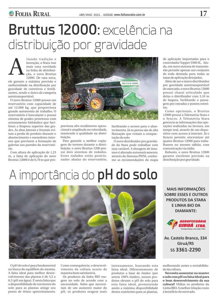 Folha Rural circulando em mais de 30 municípios da região