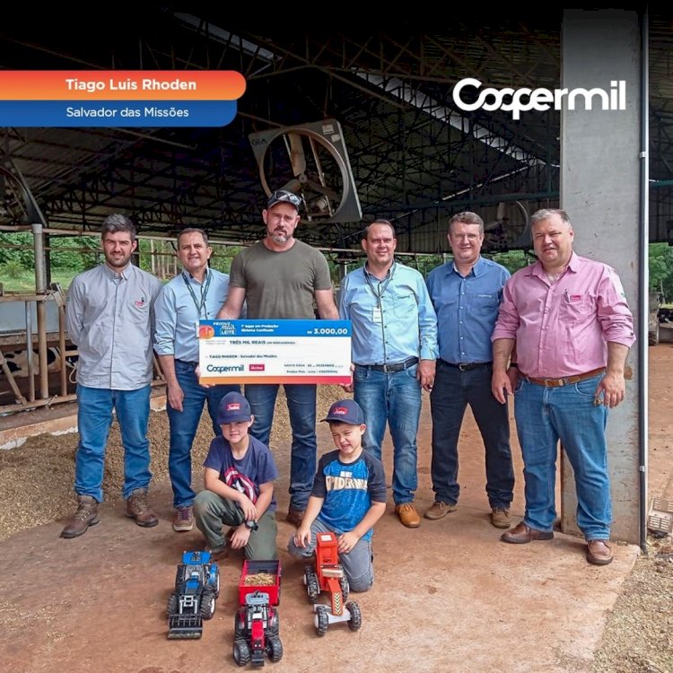 Coopermil realiza entrega da Premiação do concurso Produz Mais Leite, Edição 2022