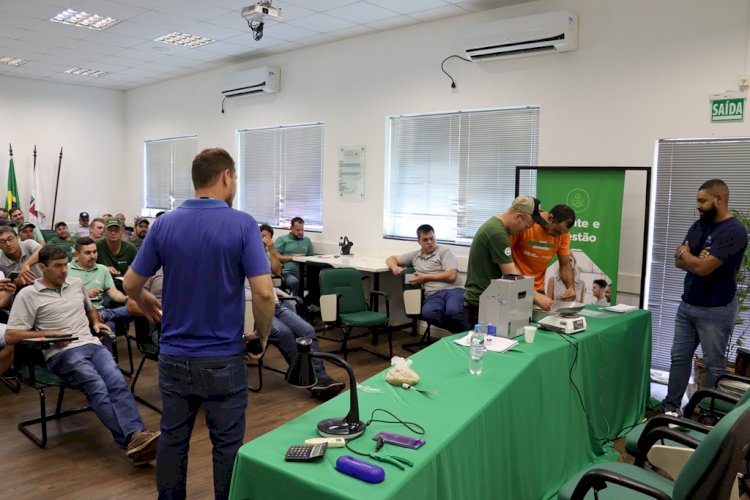 Qualidade de grãos recebe ênfase em ação conjunta da Cotrirosa e da Emater/RS-Ascar