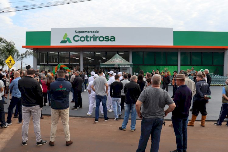 Cotrirosa inaugura novo Supermercado e Loja Agropecuária em Tucunduva