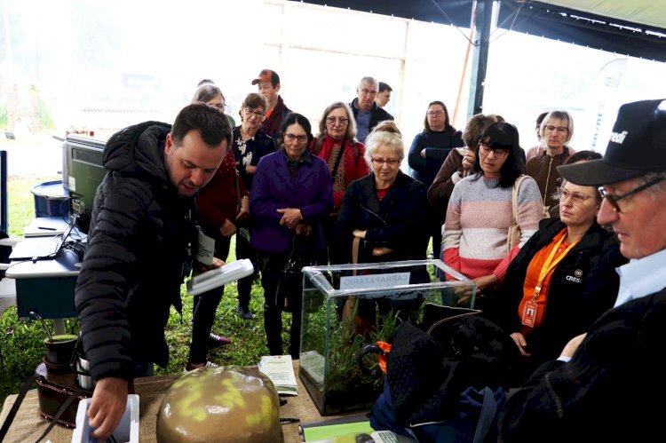 Hortigranjeiros: Dia de campo sobre vigilância sanitária animal orienta produtores em Santa Rosa