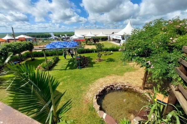 ExpoAgro Cotricampo: Emater/RS-Ascar proporciona ambiente acolhedor através do paisagismo