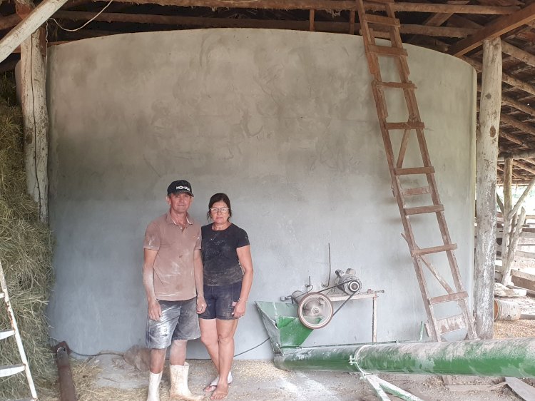 Avança secagem e armazenagem de grãos em propriedades de Nova Candelária