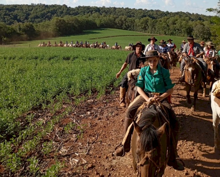Cavalgada Ecológica promove preservação ambiental e cultural em São José do Inhacorá