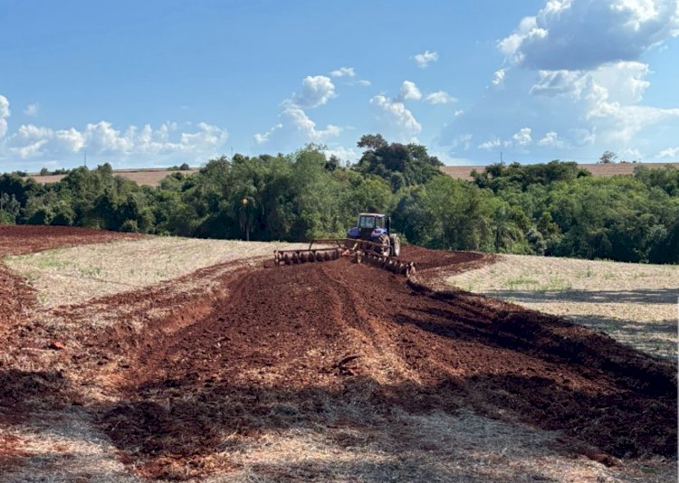Terraceamento avança como estratégia de conservação do solo em Tuparendi