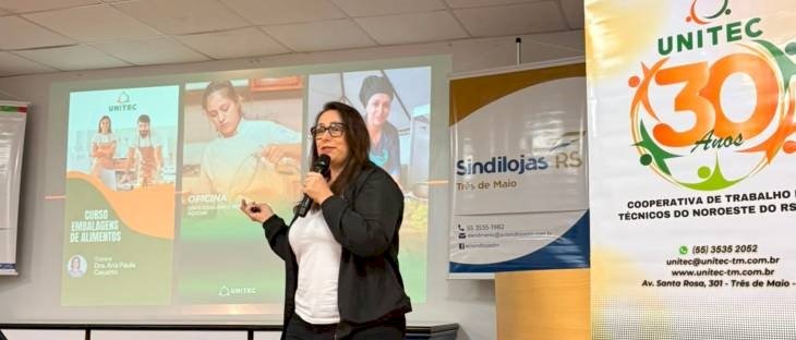 UNITEC celebra 30 anos de cooperativismo em Café com Empresários promovido pela ACI Sindilojas