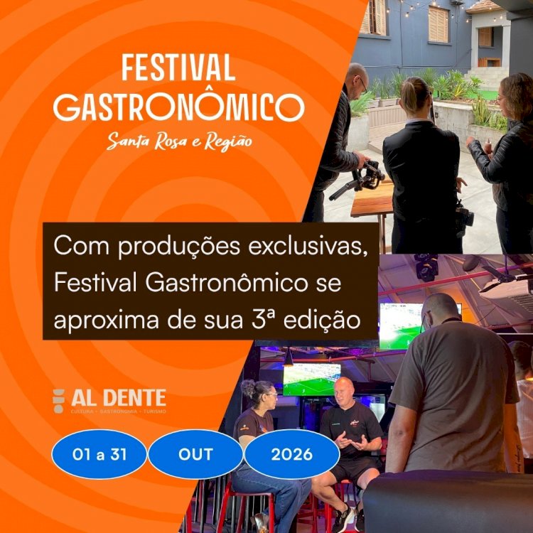 Festival Gastronômico em Santa Rosa