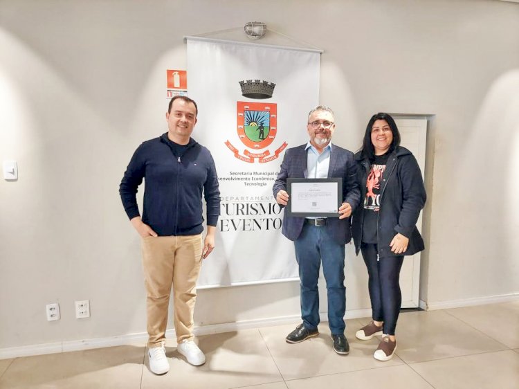 Santa Rosa mantém certificação no Mapa do Turismo Brasileiro pelo segundo ano consecutivo